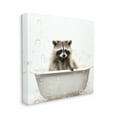 thumbnail image 4 of Stupell Industries Raccoon Bubble Bath Animals & Insects Painting Gallery Wrapped Canvas Art Print Wall Art, 30 x 30, 4 of 8