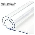 MOKINGTOP Clear Desk Mat Transparent Tabletop Protector Table Cover
