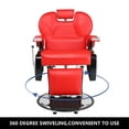 thumbnail image 2 of Ktaxon Barber Chair, Recline Hydraulic Hairdressing Seat Equipment, Saloon Shop Station Furniture, 2 of 13