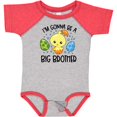 thumbnail image 3 of Inktastic Easter I'm Gonna Be a Big Brother with Green and Blue Eggs Boys Baby Bodysuit, 3 of 5