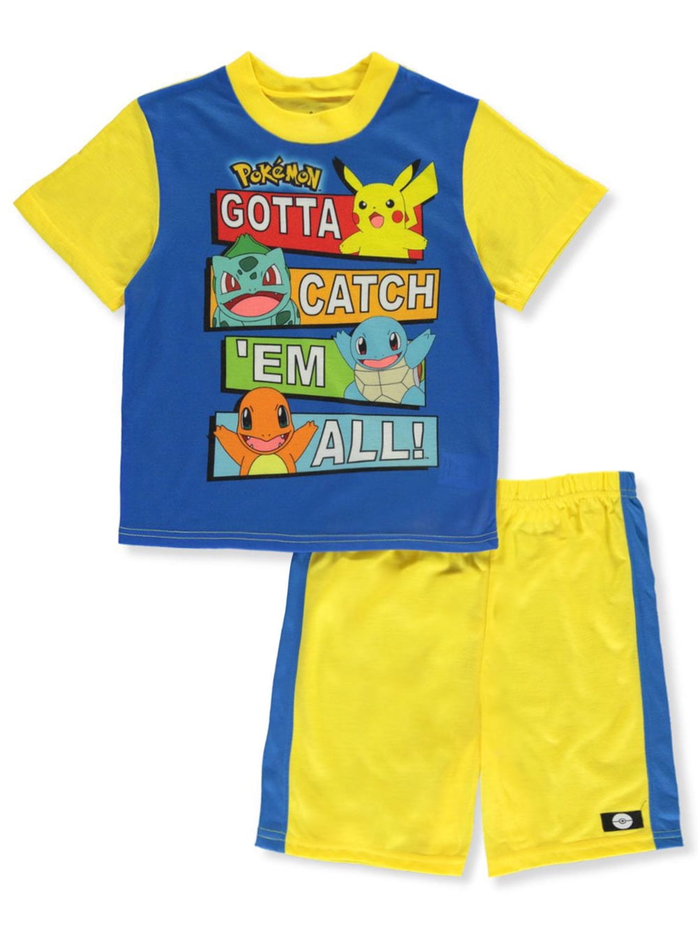 Pokémon Pokemon Boys' Gotta Catch 'Em All 2Piece Pajamas (Big Boys)