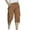 Yellow, variant on Xysaqa Men's Casual Cotton Cargo Shorts Below Knee Loose Fit Multi-Pocket Pants Work Outdoor 3/4 Long Shorts