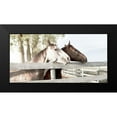 thumbnail image 2 of Robinson, Carol 18x11 Black Modern Framed Museum Art Print Titled - Friendly Visit, 2 of 5