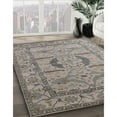 thumbnail image 2 of Ahgly Company Indoor Rectangle Mid-Century Modern Sandstone Brown Oriental Area Rugs, 5' x 8', 2 of 6