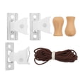 thumbnail image 1 of 1 juego de accesorios de cuerda ciegas de bambú Piezas de obturador del rodillo accesorios ciegos, 1 of 7