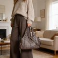 thumbnail image 3 of Sunyuer Vintage Hobo Bag for Women - Large Capacity Crossbody Shoulder Handbag with Multi Pockets, 3-Way Carry, Adjustable Strap, 3 of 7
