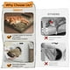 thumbnail image 4 of Camita para perro MEKIY ortopédica lavable impermeable XL marrón, 4 of 8