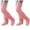 Pink, variant on Jsaierl Women's Fuzzy High Slouch Socks Winter Warm Over Knee High Socks Plush Slipper Home Sock Sleeping Fluffy Long Leg Warmers 2 Pair
