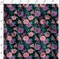 thumbnail image 3 of Soimoi Silky Satin Fabric Material, 1 Yard - 42" Inch Width, Multicolor - Leaves Print - Soft Shiny Fabric For Dress, Pillowcases, Pajamas, Evening Dress, Diy, 3 of 6