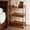 Orange#3, variant on pstuiky Clear Acrylic Rolling Storage Cart with 3 Tier Slim Design Narrow Multi-Function Trolley with Wheels Space Saving Organizer for Kitchen Bathroom Laundry Room Small Spaces