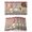 Brown, variant on Gnomes Easter Placemats Set of 12, Eggs Tulips Spring Floral Wooden Placemats for Dining Table, Place Mats for Kitchen Tabletop, Waterproof Wipeable Dining Table Mats Set
