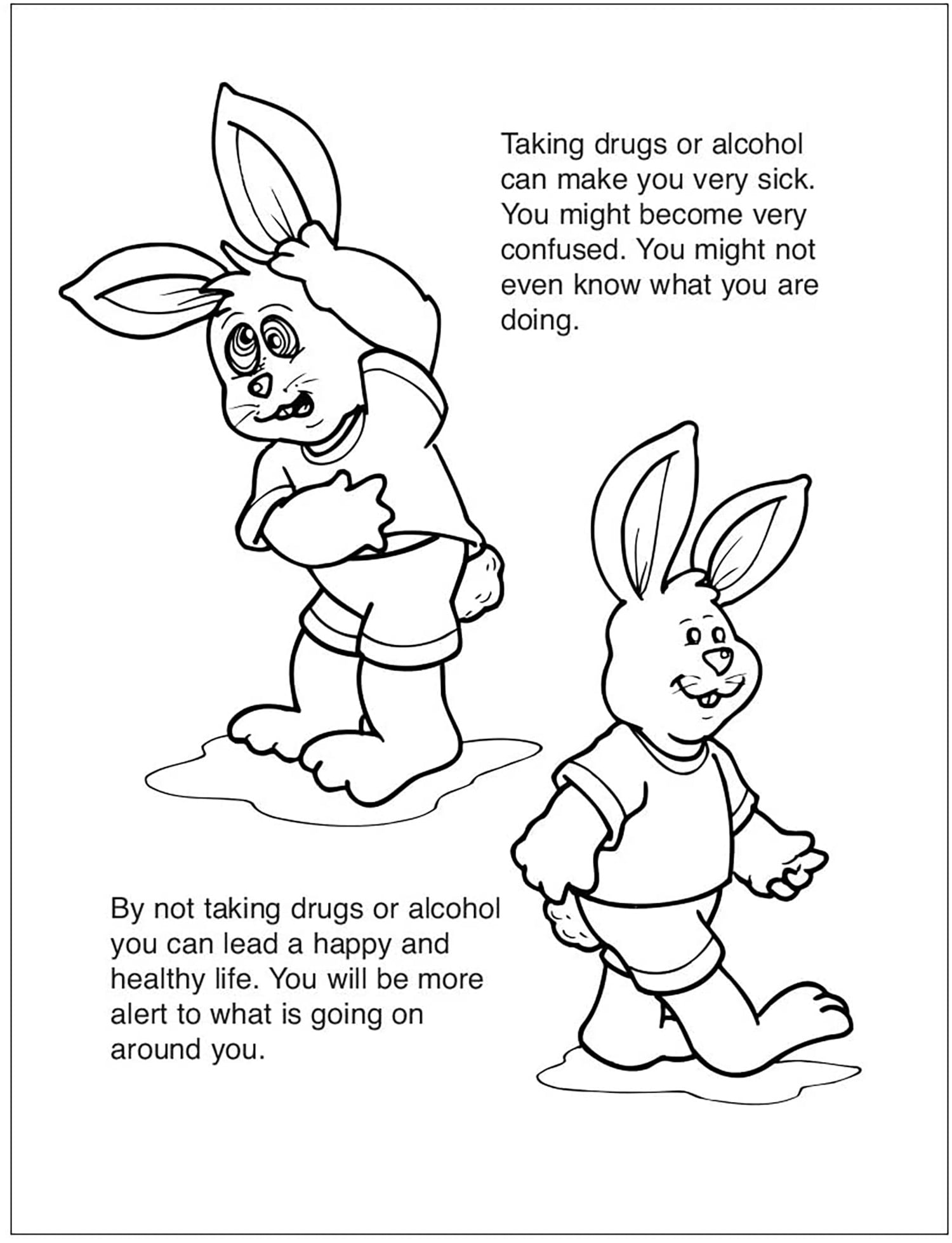 25 Pack - We Don't Need Drugs Kid's Coloring & Activity Books