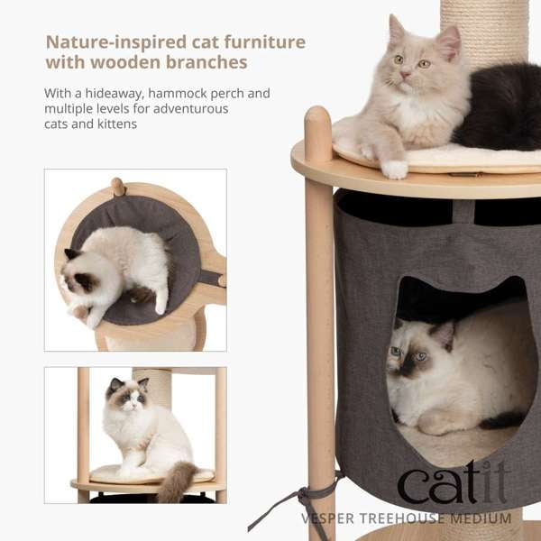Catit Vesper Cat Treehouse Furniture Large