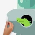 thumbnail image 6 of RoomMates Animal Underwater Expedition Peel and Stick Giant Wall Decals, 6 of 7