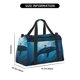 thumbnail image 3 of Disketp Ocean Dolphin Fish School Bolsa de Viaje Tipo Duffle, Bolso de Mano para Fin de Semana para Mujer, Bolsa de Gimnasio Ligera para Hombre, Esencial para Viajes, 3 of 7