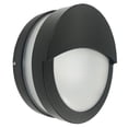 thumbnail image 1 of Morris Products 72154 LED Bulkhead Lighting, 12W - Half Lens Black Housing, 1 of 1