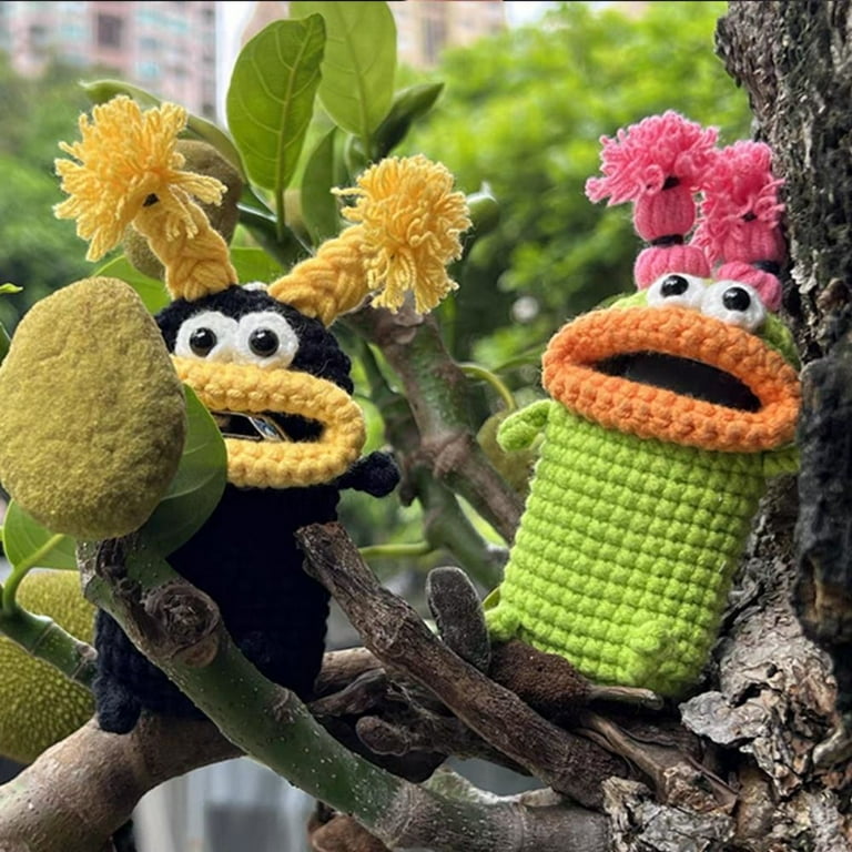 Funny Small Purse Entrance Guard Card Bag Cute Toy Pendant Car Key