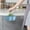Blue#2886, variant on Plastic Storage Bins with Four Handles | White Modular Container | Pantry, Kitchen, Freezer, Bathroom, Office Organizer | Durable Open Top | 23x18x9cm | 1 Pack