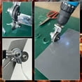 Electric Drill Plate Cutter, Sheet Metal Cutting Machine, With Crafts