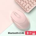 thumbnail image 1 of EIGTHTAIL Souris Sans Fil Bluetooth Rechargeable Silencieuse pour Ordinateur Portable Macbook Air (Rose), 1 of 5