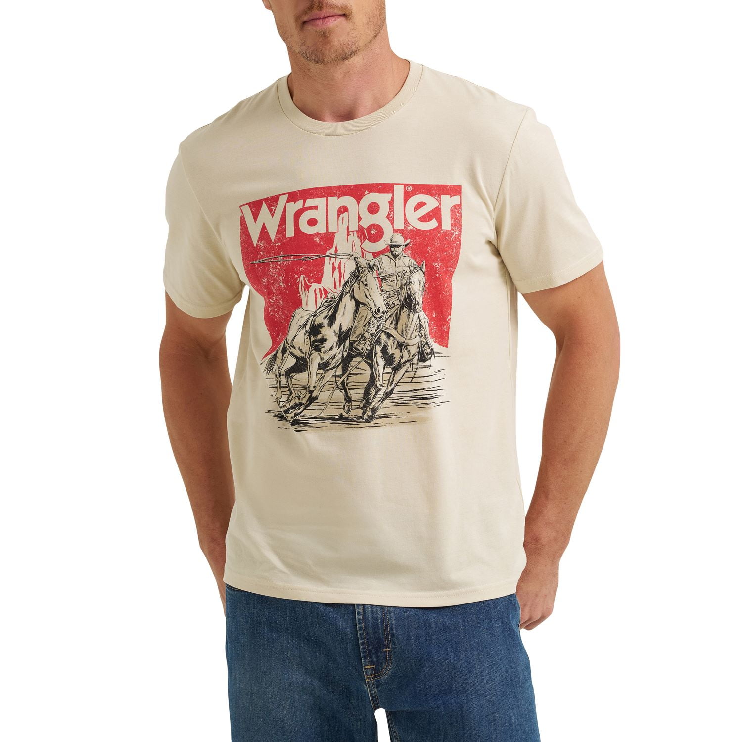 WRANGLER WRG T-Shirt ROPEO WRANGLER WRG TEE MC