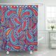 thumbnail image 1 of ABPHQTO Colorido estilo Paisley étnico abstracto antiguo asiático hermosa belleza dibujo impermeable baño cortinas de ducha conjunto 165x180 cm ABPHQTO PKNMT66x72Shower-11188, 1 of 2