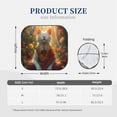 thumbnail image 3 of Sikiie Sunshine Flower Meditating Cat Print Foldable Car Windshield Sun Visor, Car Window Sunshade Suitable for Sedan, SUV and Truck Car Accessories-Large, 3 of 6