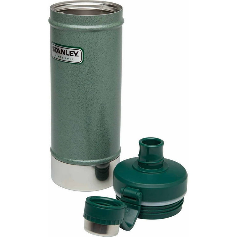 Stanley Classic Vacuum Water Bottle, 21 oz, Green - Walmart.com