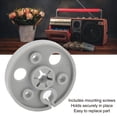 thumbnail image 4 of 1/4 7inch Reel To Reel Tape Controller Nab Hub, Aluminum Alloy Nab Open Reel With Assembly Screws, Empty Tape Reel For 1/4 7 Inch Reel To Reel Tape Recorder, 4 of 8