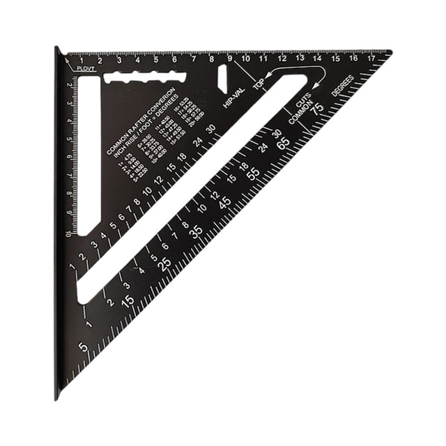 Escuadra Carpintero Triangular 90° Jakehoe204 (unidad Métrica)