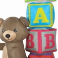 thumbnail image 4 of Jumbo Bear & Blocks Inflatable, 4 of 8