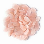 1/4 lb Tumbled Pink Rose Quartz Gemstone Crystals 20-35 Stones Gem Rock Specimen