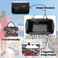 thumbnail image 6 of Herdesigns Racing Car Travel Duffle Bag for Women Men, Waterproof Weekender Carry On Bag, Sport Gym Overnight Tote Hospital Personal Item Bag Race Car, 6 of 7