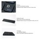 thumbnail image 4 of Teclado Plegable, Práctico Teclado De Bolsillo Con Interfaz Tipo C, 81 Teclas Para PC, 4 of 8