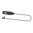 thumbnail image 2 of Micrófono de solapa Hugo XLR Lavalier resistente para bloquear el ruido Podcaster 3m, 2 of 10