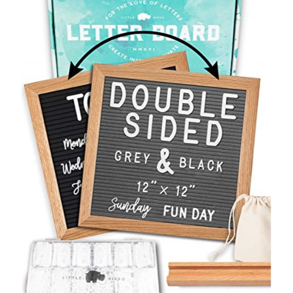 Rayher letters numbers and special characters Extension for Letter Boards Black 