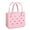 PINK, variant on Waterproof Sandproof Beach Tote Bag – Portable Plastic & Rubber Washable Bag for Women, Perfect for Beach, Pool, Boat, Travel, Sports, Groceries, Outdoor Getaways