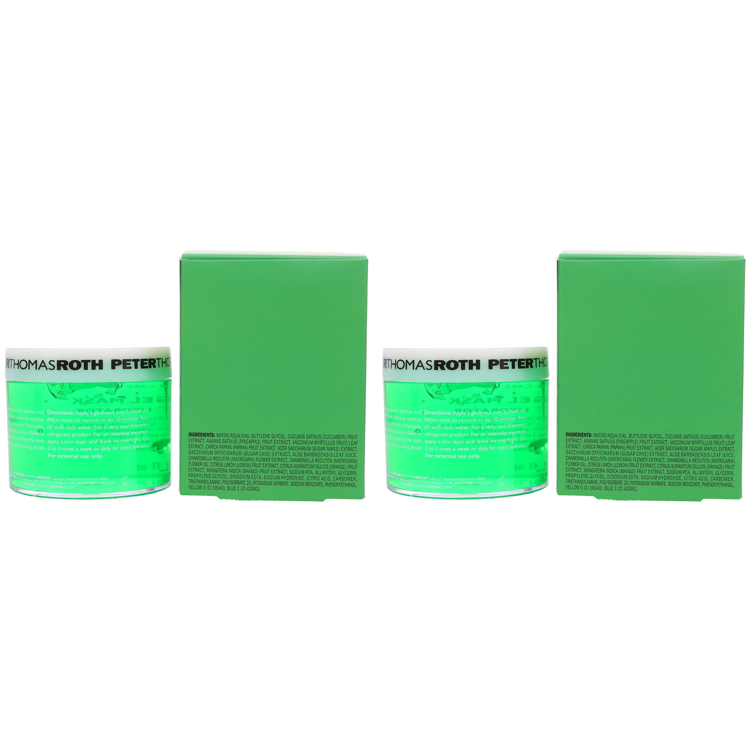 Peter Thomas Roth Cucumber Gel Masque 5 oz 2 Pack