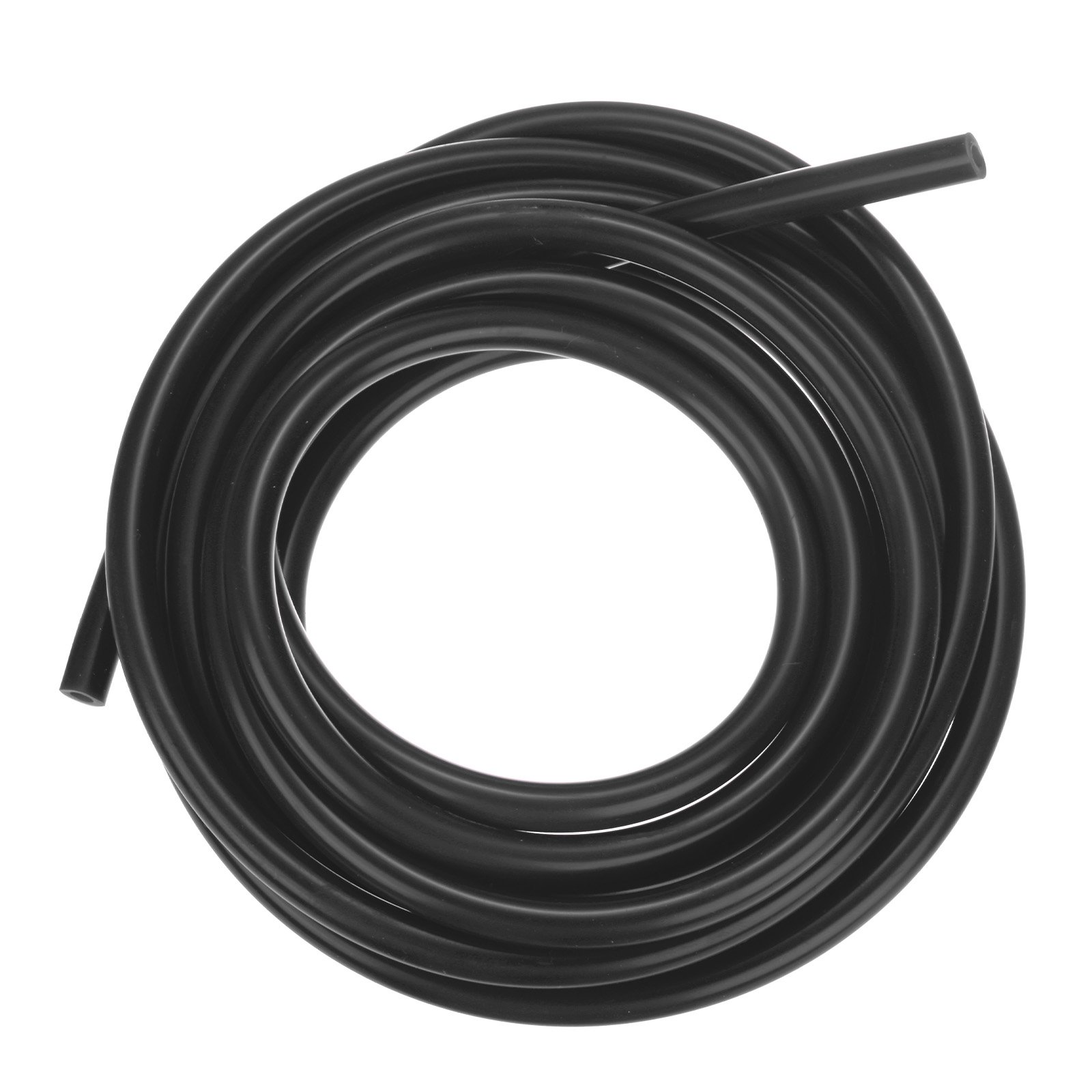 Tubo In Silicone Per Vuoto E Acqua 4x8 Mm – 3,5 Metri – Resistente Al Calore Da -60°C A +200°C – Nero