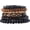 black3, variant on 3/6Pcs Set Wood Surfer Beaded Stackable Stretch Bracelet for Women Men Puka Shell Wooden Disc Bohemian Boho Natural Wood Beads Jewelry