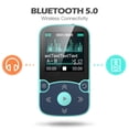 thumbnail image 3 of Reproductor MP3 AGPTEK 32GB con clip Bluetooth 5.0 Azul, 3 of 8