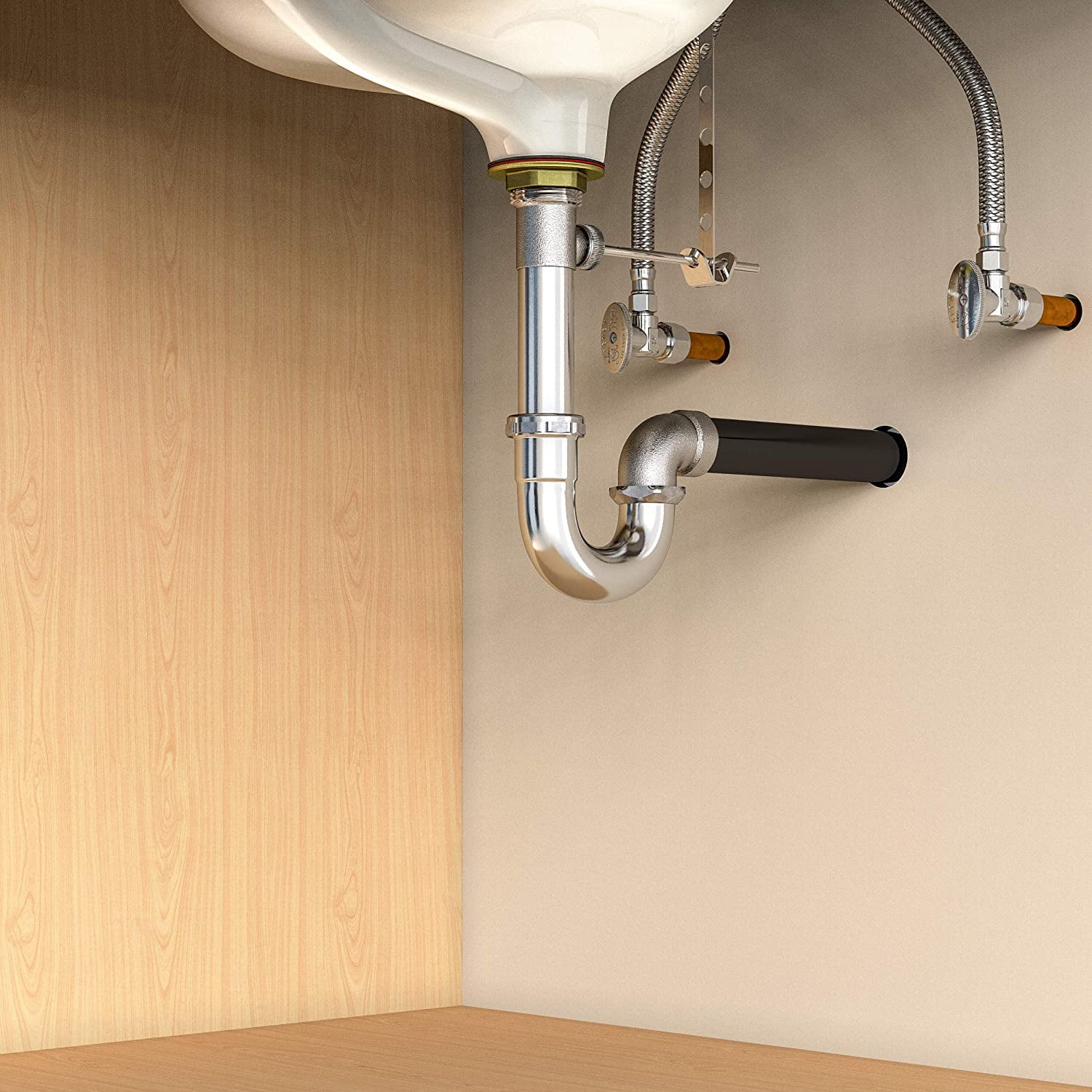 J-TRAP/A→Z Beat Amazon.com: ZM Heavy-Duty Brass J-Bend Sink Trap with a