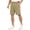 Khaki_002, variant on Domuza Golf Shorts for Men Classic-Fit Casual Comfortable Shorts Summer 2026 Trendy Lightweight Dressy Travel Shorts with Pockets Khaki L