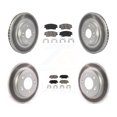 thumbnail image 1 of Transit Auto Front Rear Coated Disc Brake Rotors and Ceramic Pads Kit for Car 2017-2020 Hyundai Elantra 1.6L KGC-101346, 1 of 11