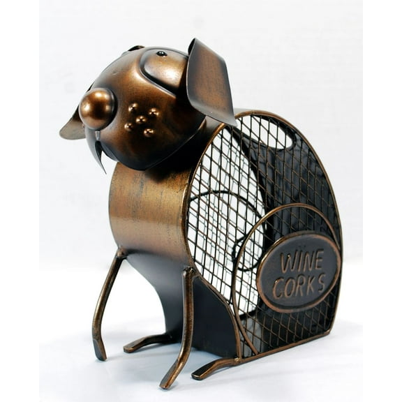 Bouncy Bobble Head Dog Wine Cork Holder