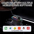 thumbnail image 3 of Cargador de Coche BT Transmisor FM Cargador USB Tipo C Inalámbrico, 3 of 8
