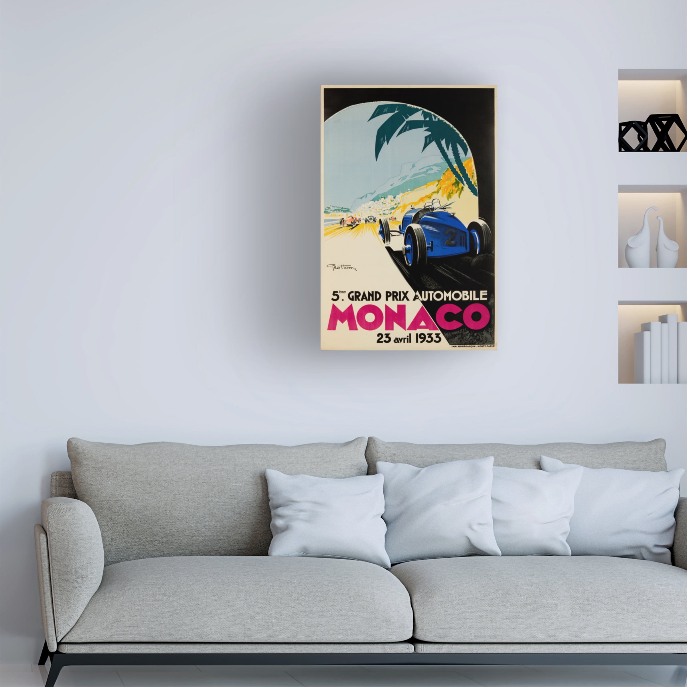 Lantern Press 'Racecar 4' Canvas Art