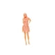 thumbnail image 1 of Figuras de Personas sin Pintar Baoblaze 1/64 de Pie y Sentadas para Proyecto de Diseño Arquitectónico, 1 of 8