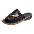 thumbnail image 2 of VerPetridure Women's Casual Platform Qedge Heel Open Toe Plus Size Sandals And Slippers, 2 of 6