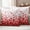 Red, variant on Ombre Brown Polka Dot Outdoor Waterproof Throw Pillow Covers 24x24 Set of 2, Abstract Watercolor Geometric Decorative Pillowcases Cushion Pillowcase for Couch Sofa Patio Outside Pillow Protector